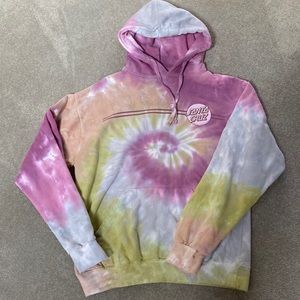 Santa Cruz Skateboards Tie-dyed hoodie M